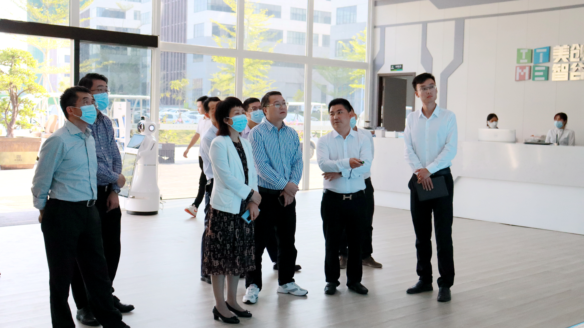 问需求、优服务、促发展！市工信局到美创智谷开展园区建设情况调研工作
